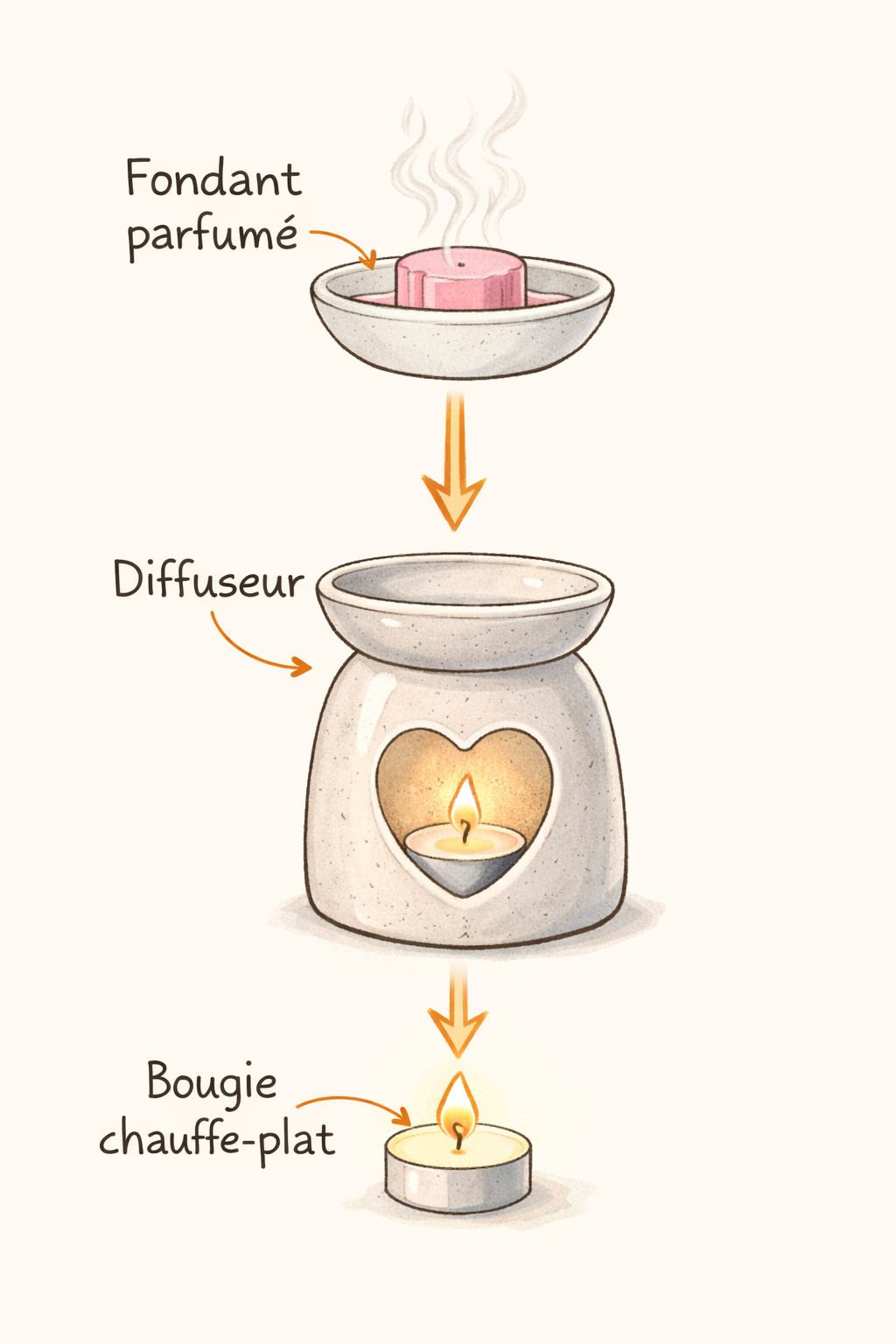 Diffuseur fondant parfumé