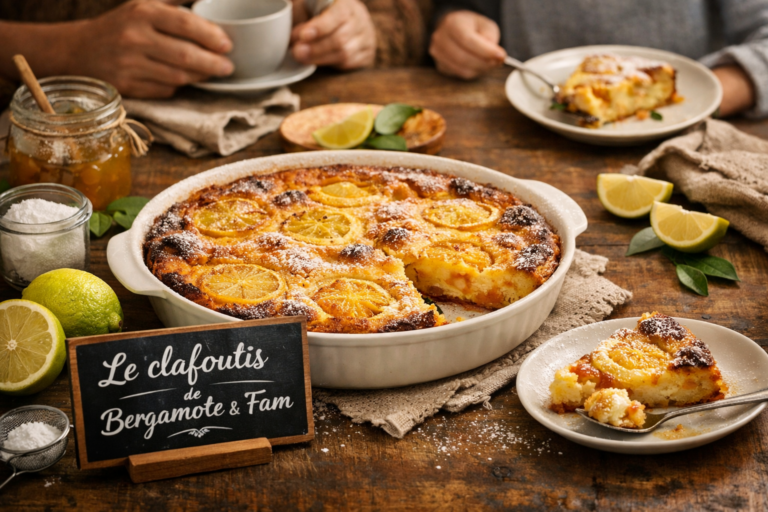 Le clafoutis de Bergamote & Fam