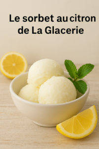 Le sorbet au citron