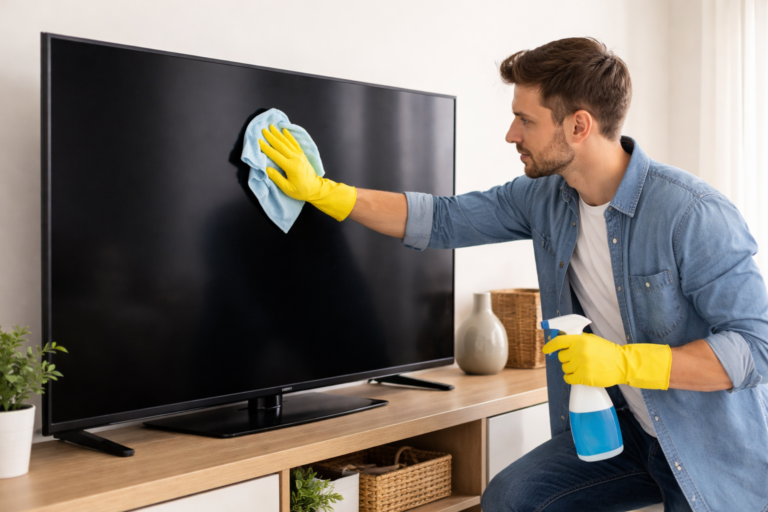 Essayez d’éviter ces 5 erreurs lorsque vous nettoyez la TV