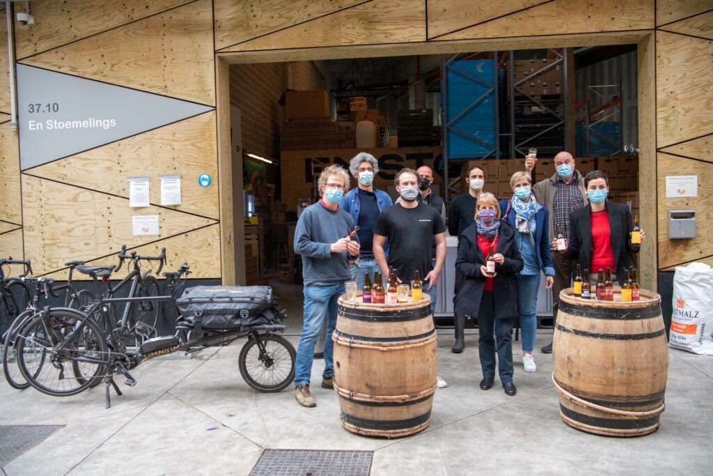 la première bière 100% estampillée Ville de Bruxelles