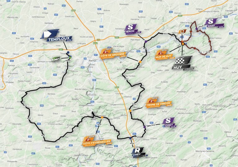 GRAND DÉPART À TEMPLOUX ET ON S’ENVOLE VERS LE MUR! Ethias Tour de Wallonie 2022 – Etape 1