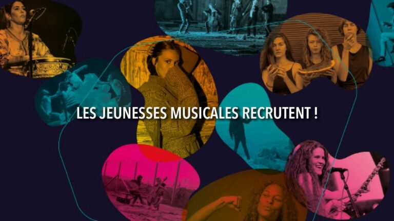 #emploi :Les Jeunesses Musicales recrutent !