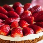 tarte aux fraises et aux spéculoos