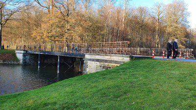 À partir du 15 mai 2023, le pont situé à la Keizerinnedreef dans le parc de Tervuren sera restauré
