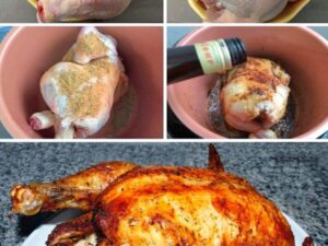 POULET RÔTI AU FOUR