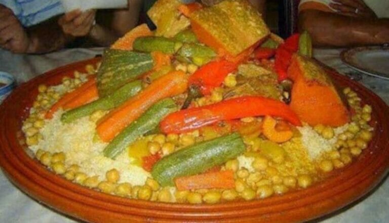 Couscous marocain aux 7 légumes