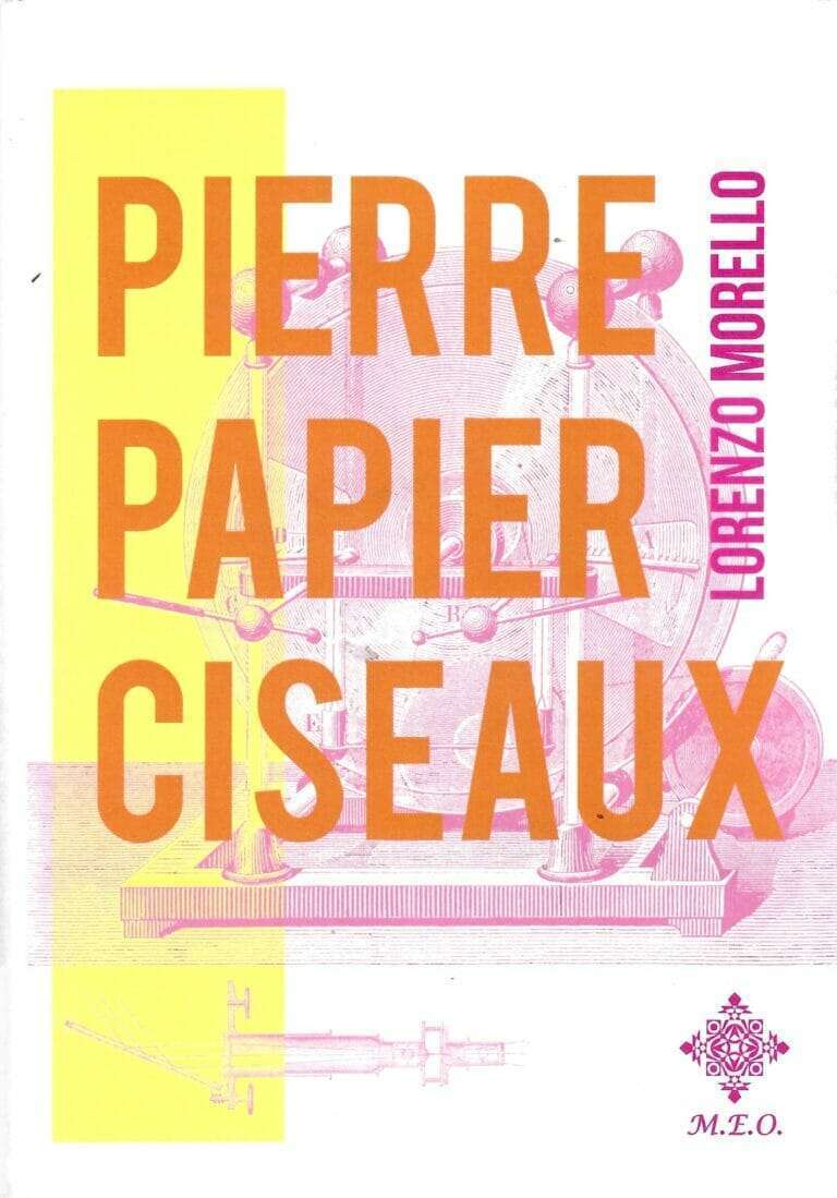 Pierre Papier Ciseaux. Roman du bruxellois Lorenzo Morello