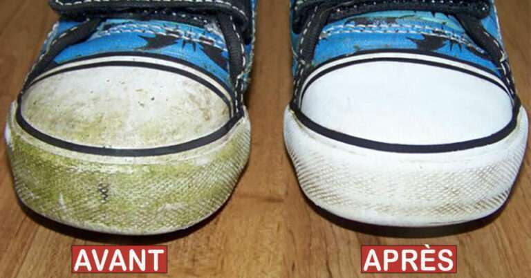 5 Astuces naturelles d’éliminer les taches d’herbe sur les chaussures blanches