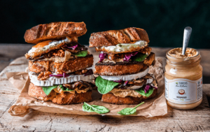 #Sandwich d’automne au #houmous l#ibanais