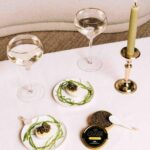 Une #recette avec œufs mimosa salicorne et #caviar