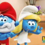 Le Grand #Schtroumpf et la #Schtroumpfette au #Westland Shopping