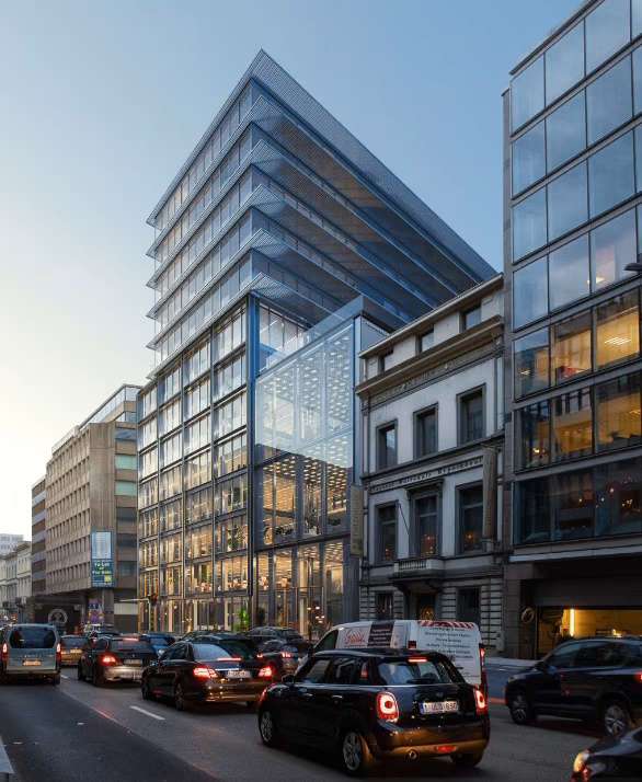 Grâce à Cegelec, Immobel réduit de 60 tonnes les émissions de CO2 d’un nouvel immeuble de bureaux