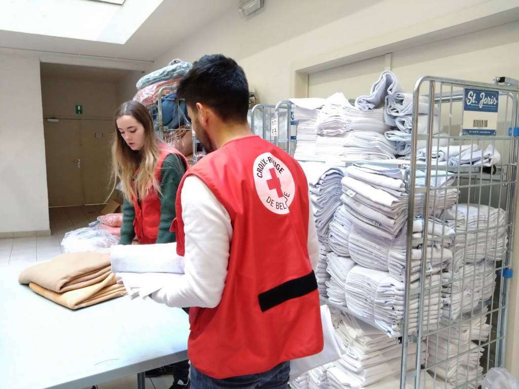 Le Centre d’urgence de la Croix-Rouge à Anderlecht augmente sa capacité d’accueil
