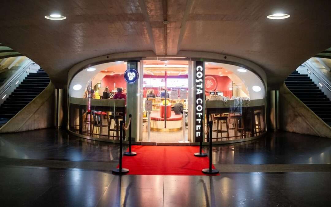 Costa Coffee s’ouvre dans la gare des Guillemins à Liège