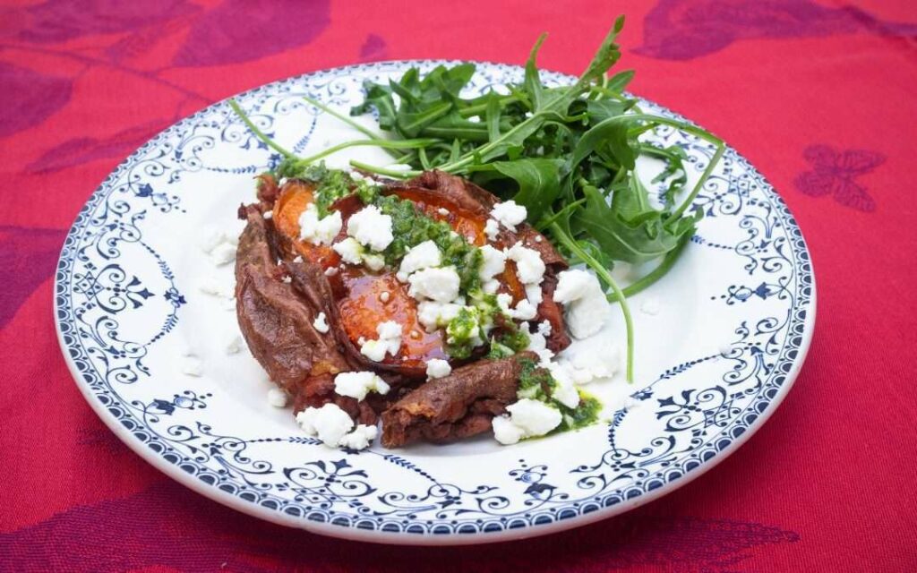Papate Douce Croustillante Au Chimichurri