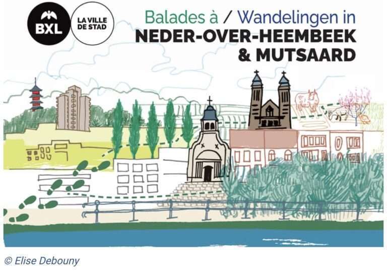 Nouvelle carte de balades à Neder-Over-Heembeek