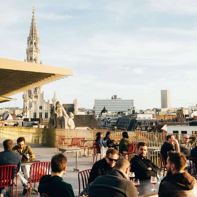 Le rooftop le plus célèbre de Bruxelles