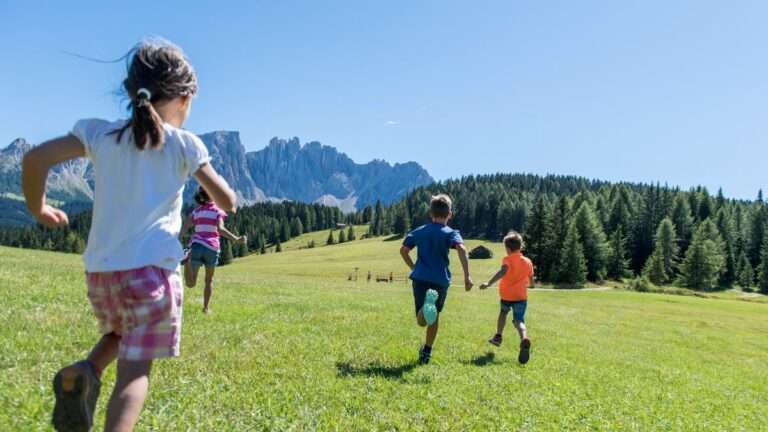 Randonnées avec des enfants, dans les montagnes du Sud-Tyrol