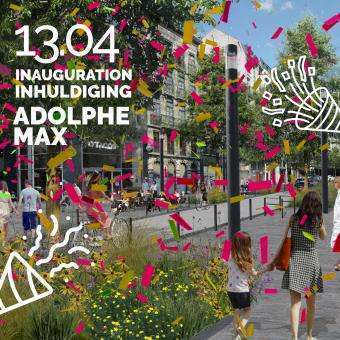Inauguration festive du boulevard Adolphe Max entièrement rénové