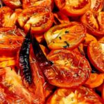 Tomates rôties dans la friteuse