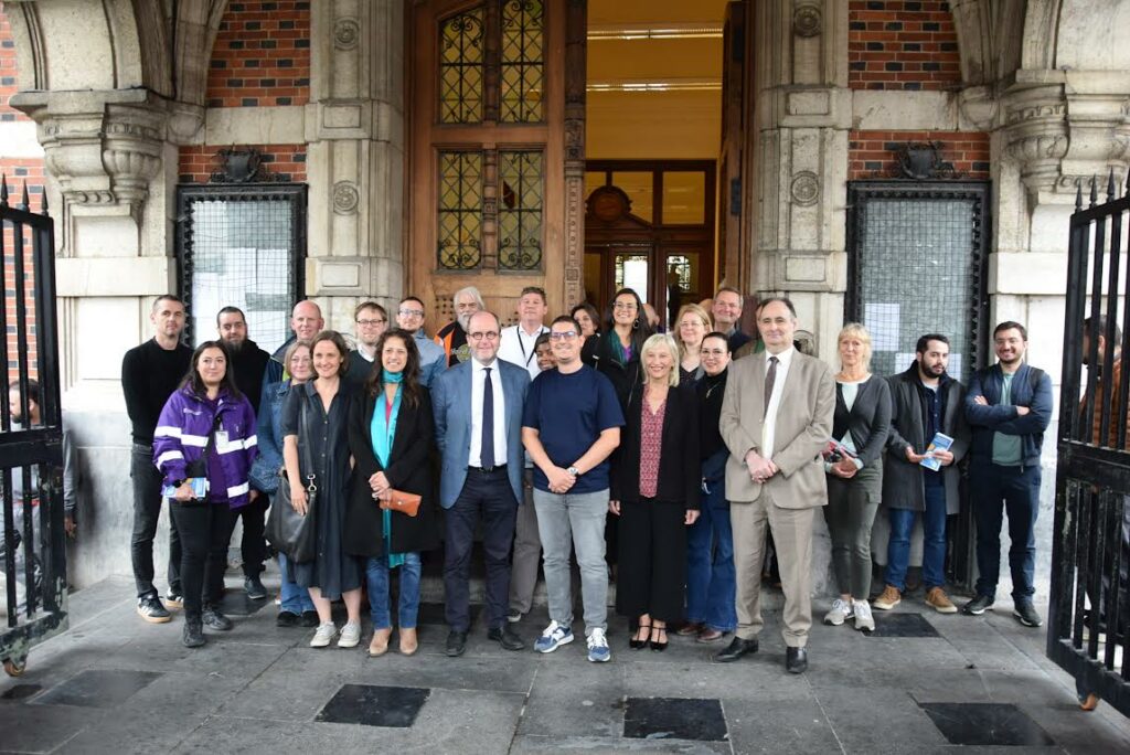 Inauguration d’une antenne dans le quartier de Cureghem à Anderlecht