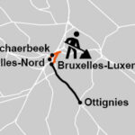 La circulation des trains sera adaptée entre Bruxelles-Nord, Bruxelles-Luxembourg et Ottignies du 29 juin au 7 juillet