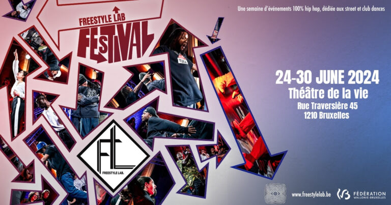 Première édition du Festival Freestyle Lab au Théâtre de la Vie à Saint-Josse