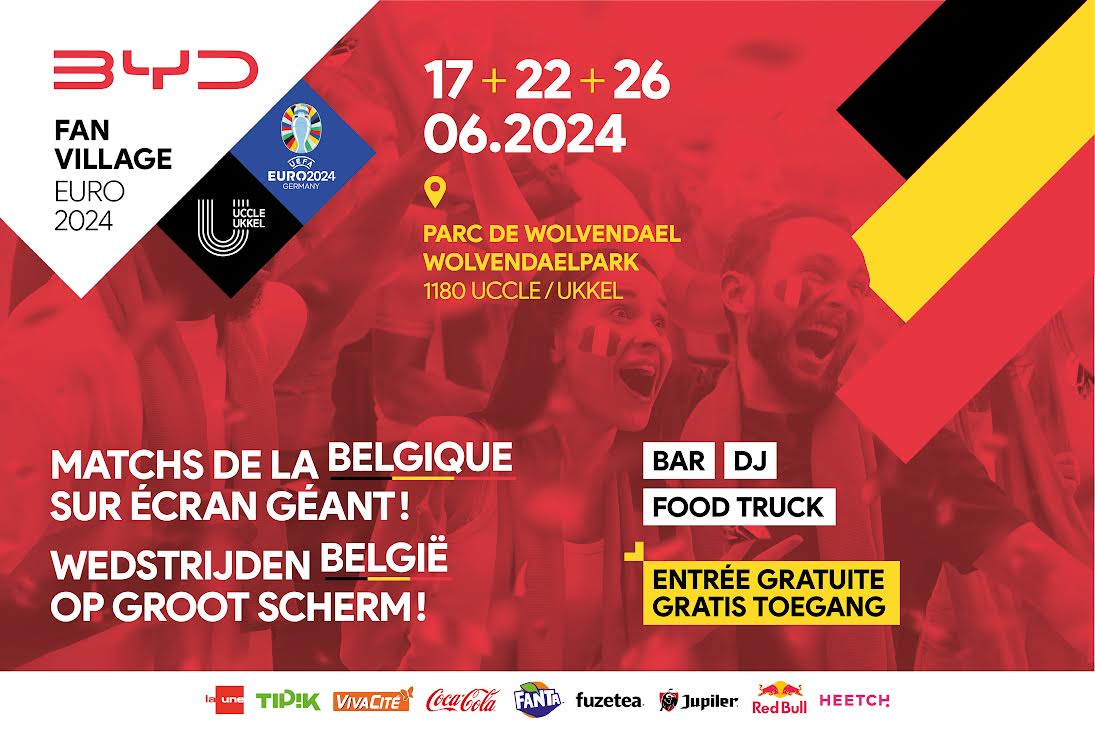 EURO 24 : Le parc de Wolvendael à Uccle deviendra le plus grand village bruxellois des supporters belges !