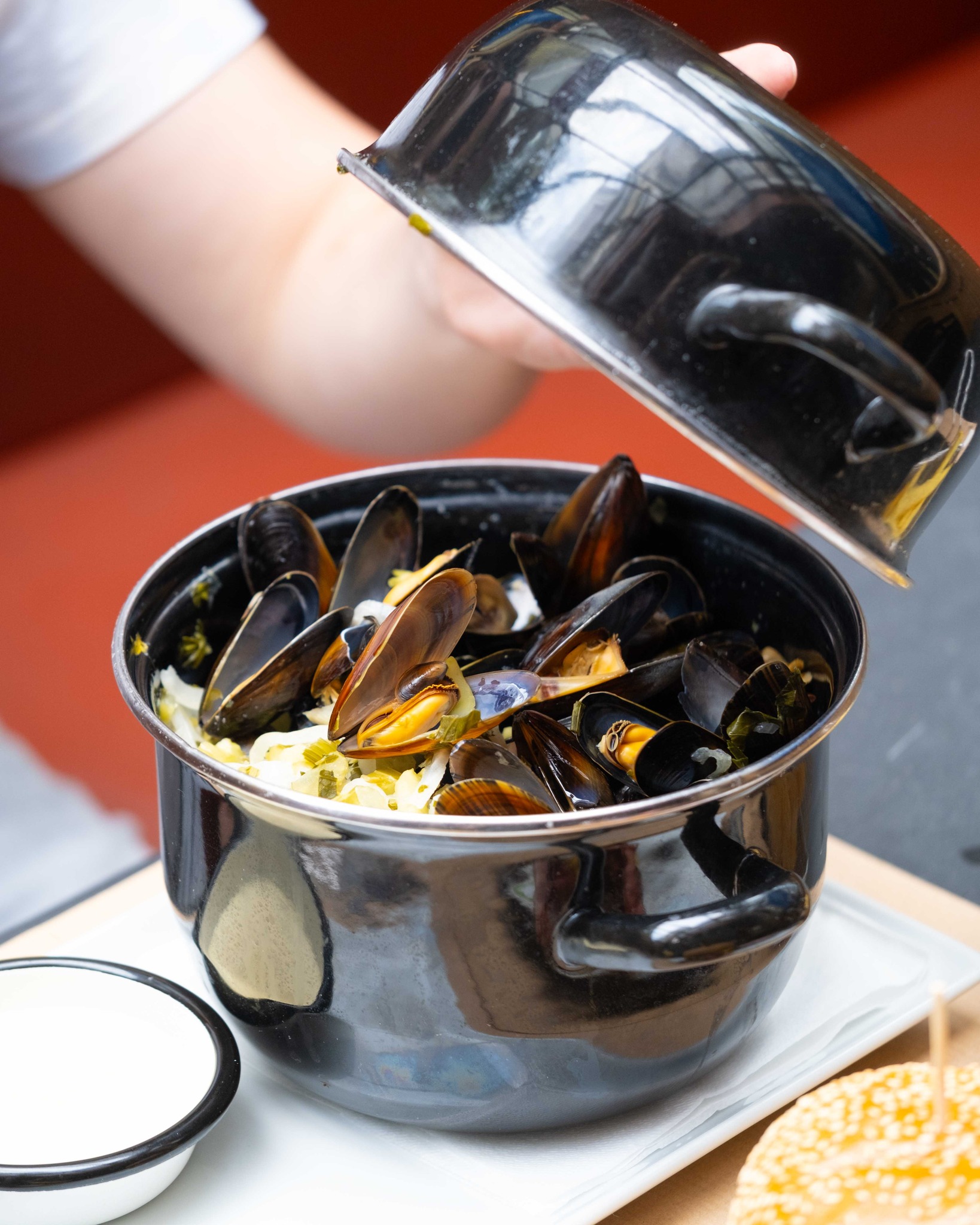 Pour la #fête #nationale, un bon moules et frites à l’Ultime Atome