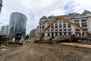 2-3-300x200 Dans les #entrailles du #métro de la gare Centrale à Bruxelles