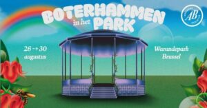 Boterham in het park