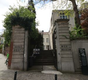 rénovation de l’entrée du musée wirtz