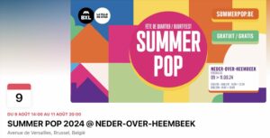 #Summer Pop à #Neder-Over-Hembeek