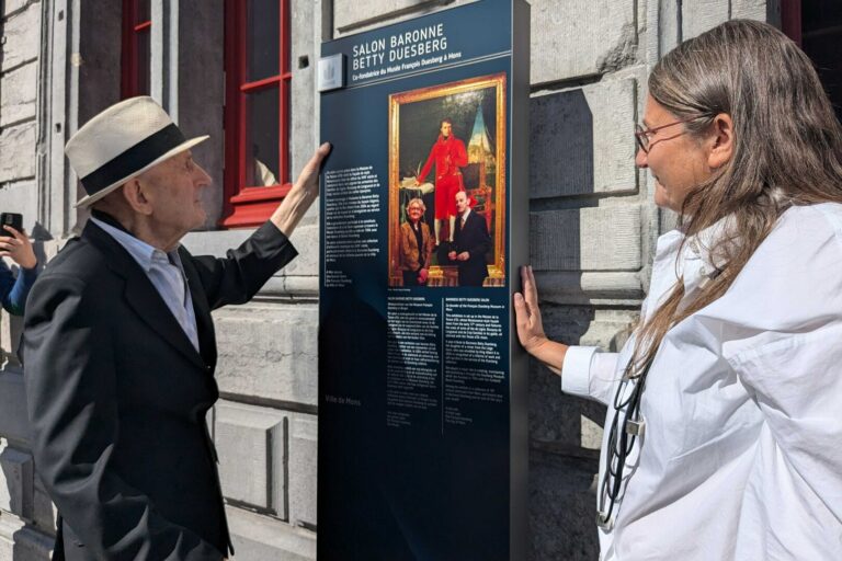 A Mons, pour les 30 ans du “Musée François Duesberg”, ouverture du « Salon Betty Duesberg”