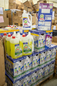 saisies détergents et lessives