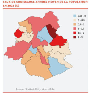 1 250 000 habitants en région bruxelloise