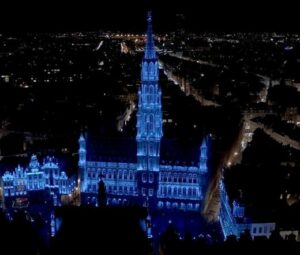 la grand place  vue d'en haut