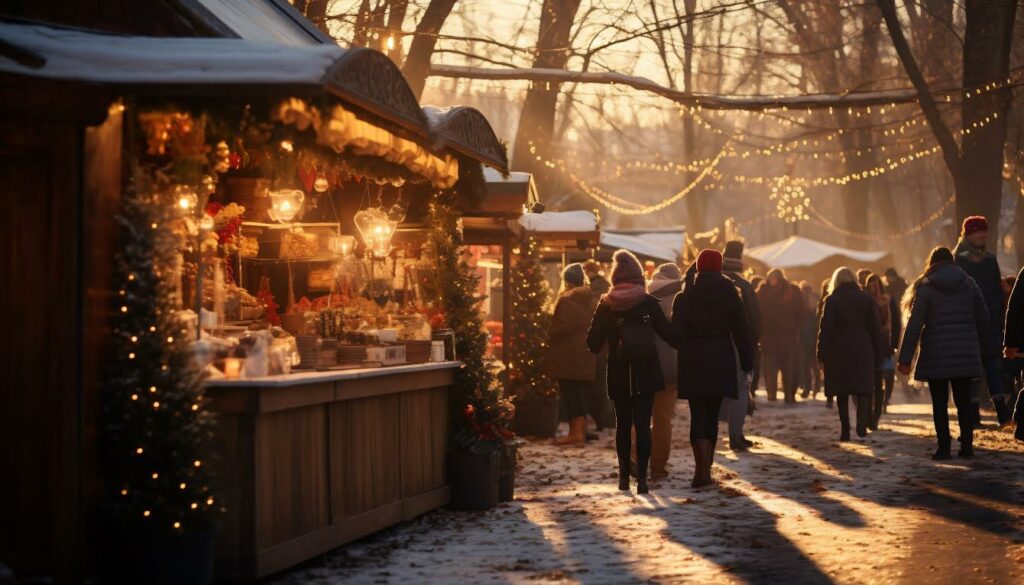 marché noel et des artisans jette