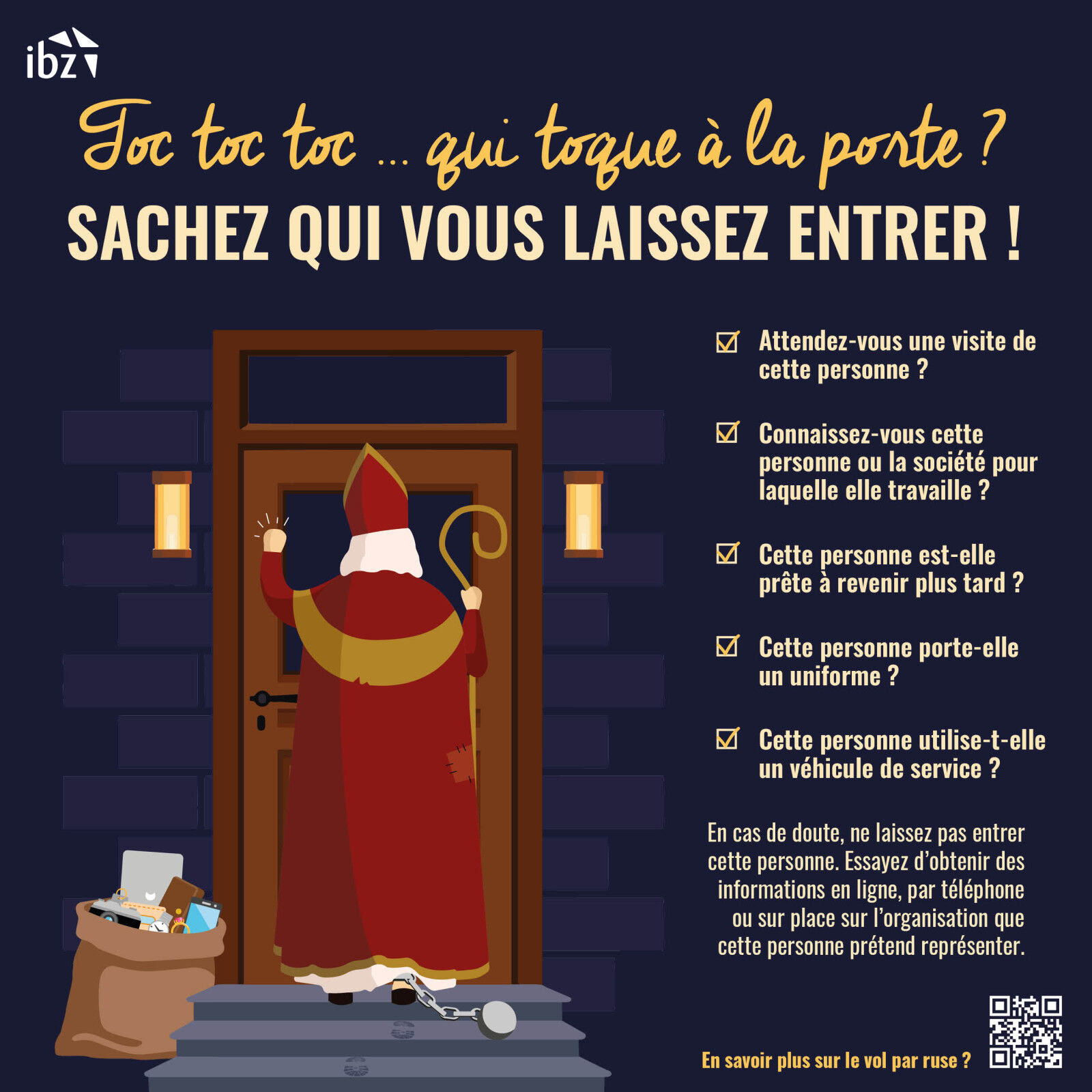 qui toque à la porte