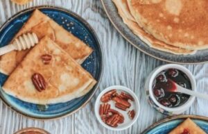 #Recette de #crêpes au #lait de #coco