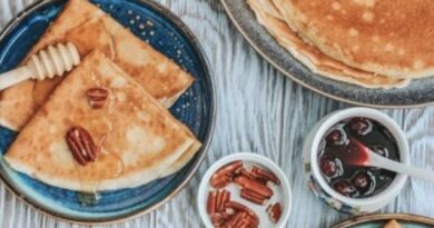 1 recette crêpes au coco