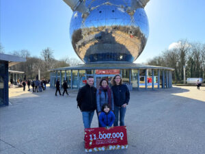 11 millions de #visiteurs depuis la rénovation de l’#Atomium en 2006 !