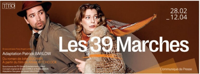 les 39 marches au théâtre de la Toison d'Or