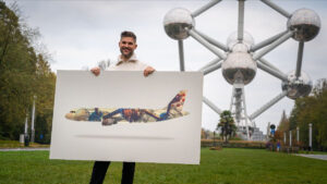 Brussels airlines ATOMIUM
