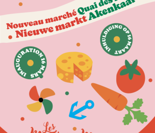 un nouveau marché au Quai des Péniches à bruxelles