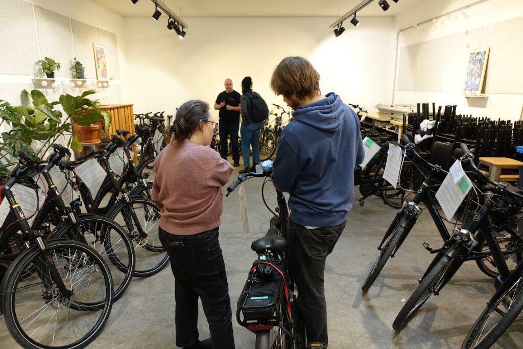 1 Déstockage de vélos