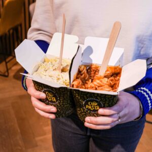 #Restauration rapide dans un #bar à #pâtes avec une chasse aux trésors !