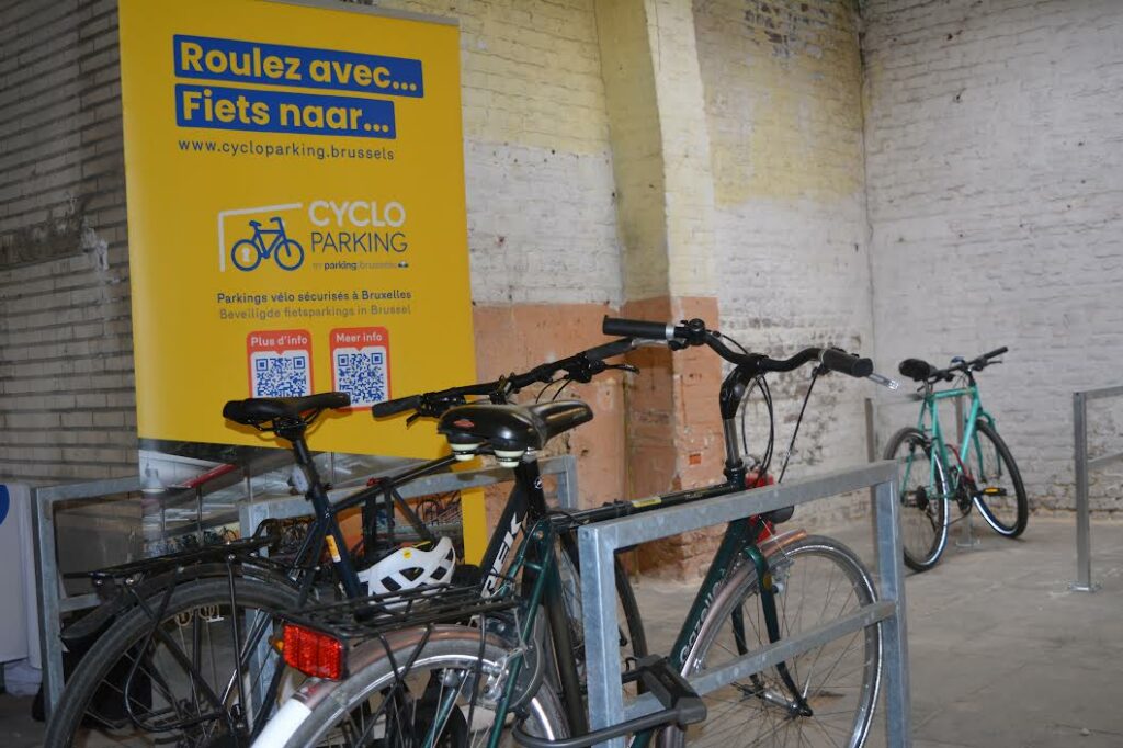 1 parking vélos à jette
