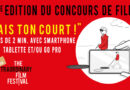 Pour le 8è « TEFF », à Namur, 3è Compétition de Courts Métrages ouverte à tous, amateurs & professionnels, pour le 8è « TEFF »